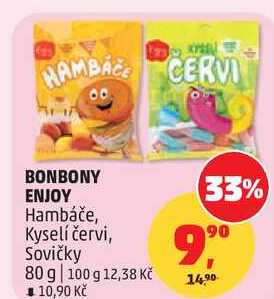 BONBONY ENJOY Hambáče, 80 g