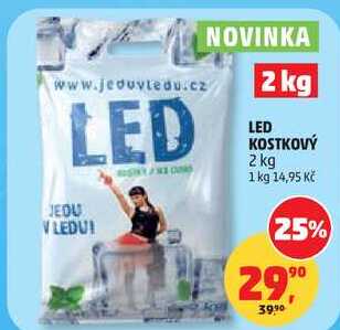 LED KOSTKOVÝ, 2 kg