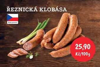 ŘEZNICKÁ KLOBÁSA 100g