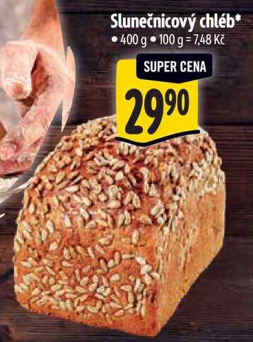 Slunečnicový chléb, 400 g