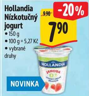 Hollandia Nízkotučný jogurt, 150 g