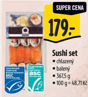 Sushi set, 367,5 g