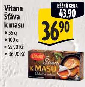 Vitana Šťáva k masu, 56 g