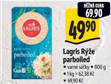 Lagris Rýže parboiled, 800 g