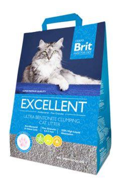 Brit Fresh For Cats Excellent Ultra Bentonite hrudkující stelivo pro citlivé kočičí tlapky 5 kg