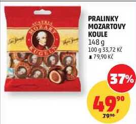 PRALINKY MOZARTOVY KOULE, 148 g