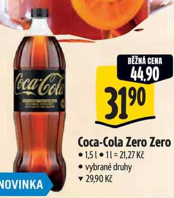Coca-Cola Zero Zero, 1,5 l