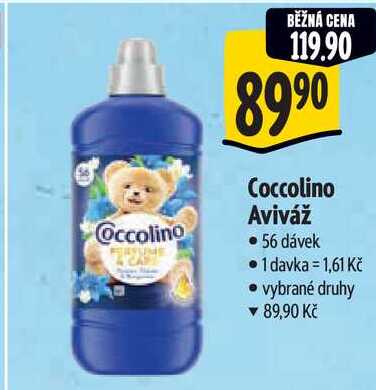 Coccolino Aviváž, 56 dávek
