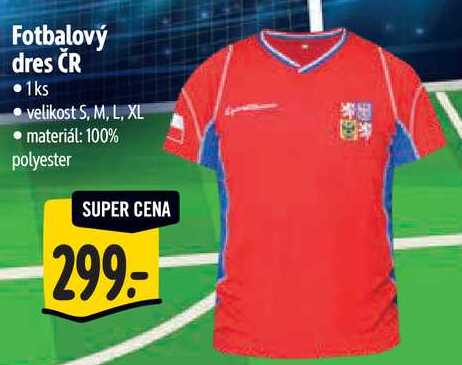 Fotbalový dres ČR