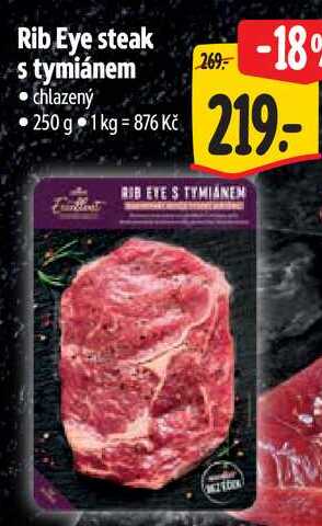 Rib Eye steak s tymiánem, 250 g
