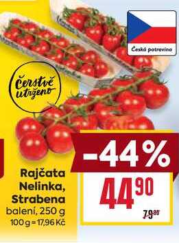 Rajčata Nelinka Strabena 250g