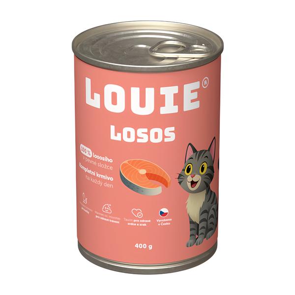 Louie konzerva pro kočky - losos