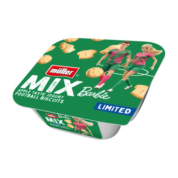 Müller Barbie Jogurt s jablečnou příchutí a máslovými sušenekami