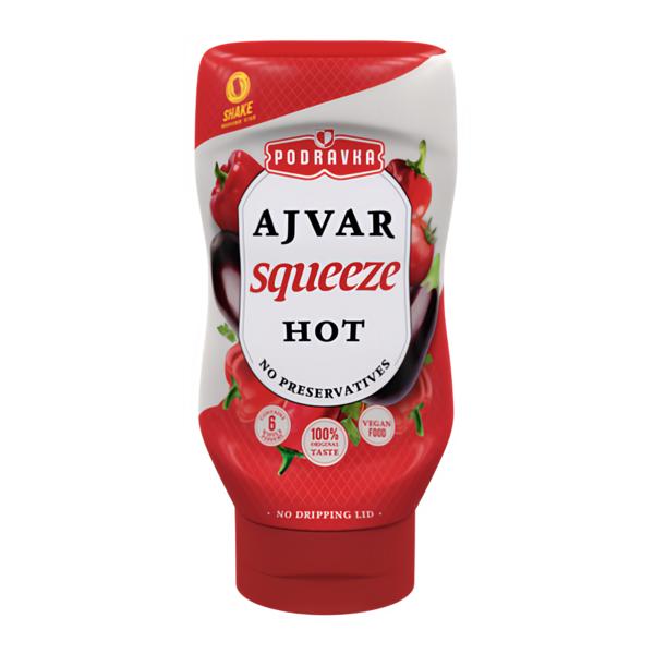 Podravka Ajvar pikant squeeze