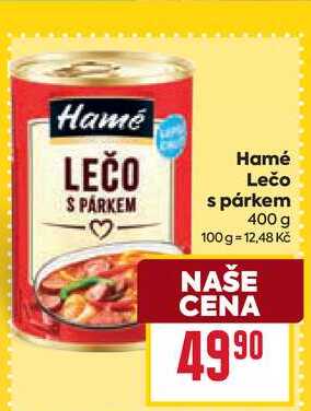 Hamé Lečo s párkem 400 g
