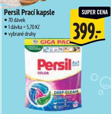 Persil Prací kapsle, 70 dávek