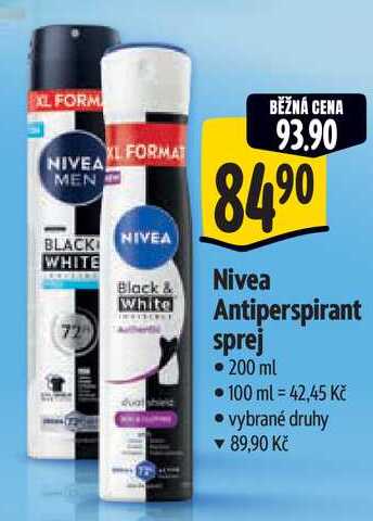 Nivea Antiperspirant sprej, 200 ml 