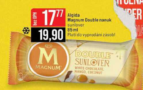 Algida Magnum Double nanuk sunlover 85 ml