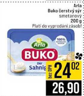 Arla Buko čerstvý sýr smetanový 200 g