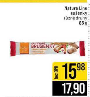 Nature Line sušenky různé druhy 65g