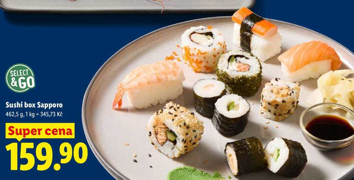 Sushi box Sapporo, 462,5 g