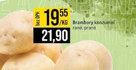 Konzumní brambory 1kg