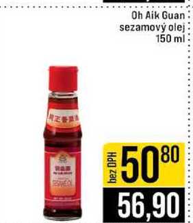 Oh Aik Guan sezamový olej 150 ml
