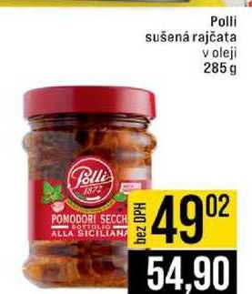 Polli sušená rajčata v oleji 285g
