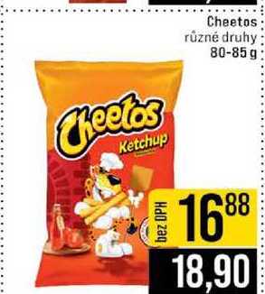 Cheetos různé druhy 80-85 g