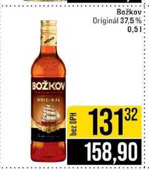 Božkov Original 37,5% 0,5l