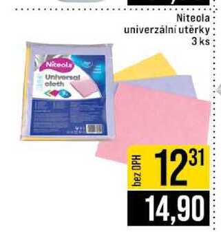 Niteola univerzální utěrky 3ks