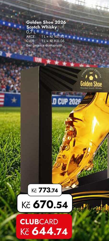 Golden Shoe 2026 Scotch Whisky 0,7 L