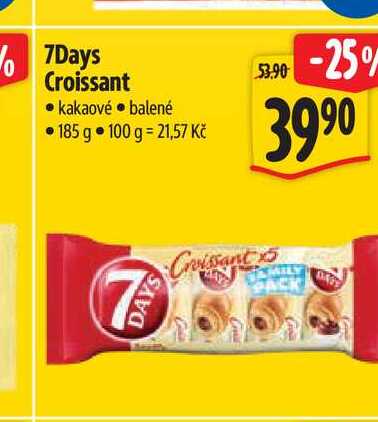 7Days Croissant 185 g