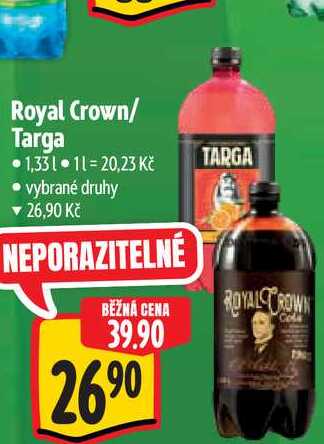 Royal Crown/ Targa 1,33 l
