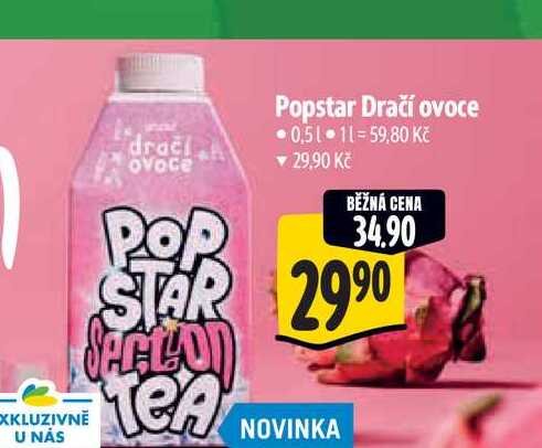  Popstar Dračí ovoce  0,5 l