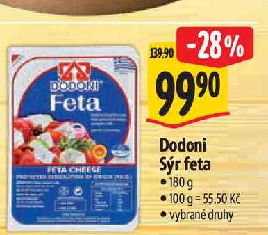 Dodoni Sýr feta 180 g