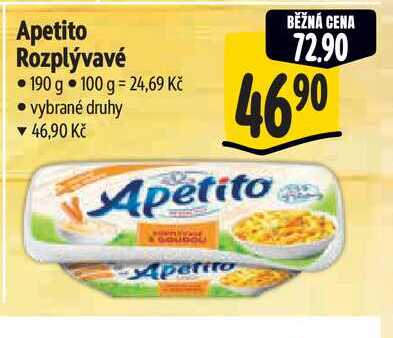 Apetito Rozplývavé 190 g