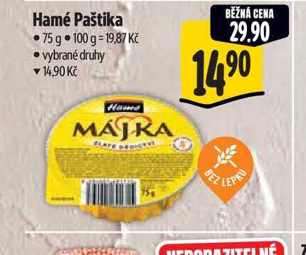 Hamé Paštika 75 g