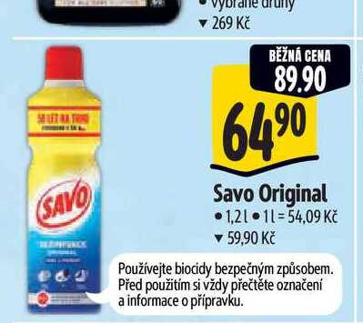 Savo Original 1,2 l