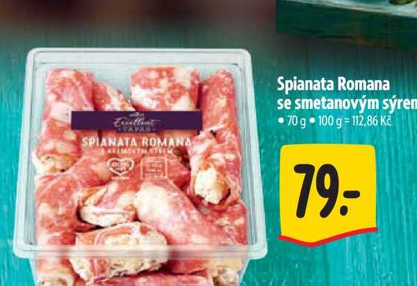 Spianata Romana se smetanovým sýren 70 g