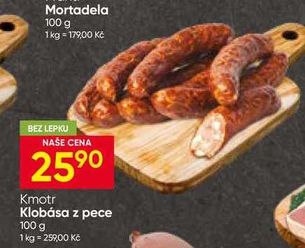 Kmotr Klobása z pece 100 g 