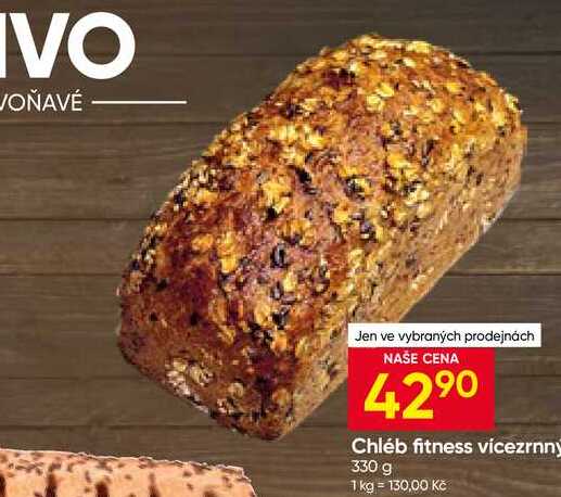 Chléb fitness vícezrnný 330 g