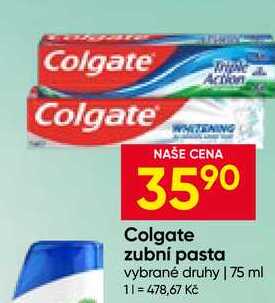 Colgate zubní pasta vybrané druhy 75 ml