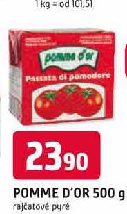 POMME D'OR 500 g rajčatové pyré 