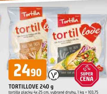 Tortillove 240g