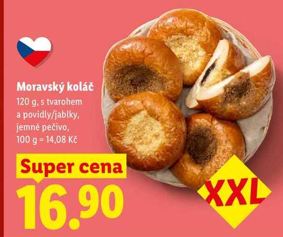 Moravský koláč, 120 g