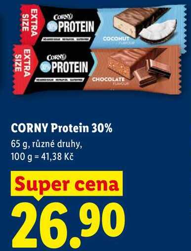 CORNY Protein 30%, 65 g