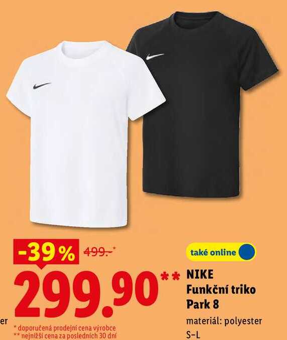 NIKE Funkční triko Park 8 