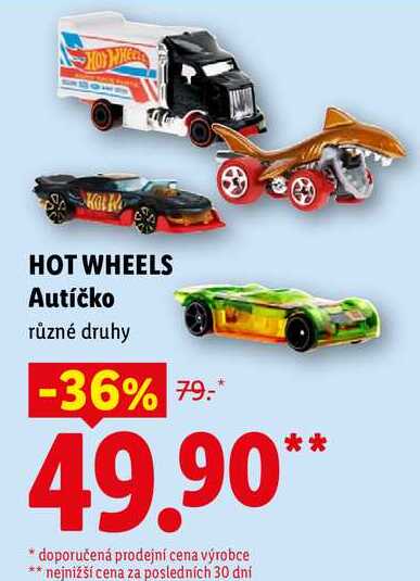 HOT WHEELS Autíčko 
