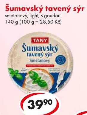 Šumavský tavený sýr, 140 g